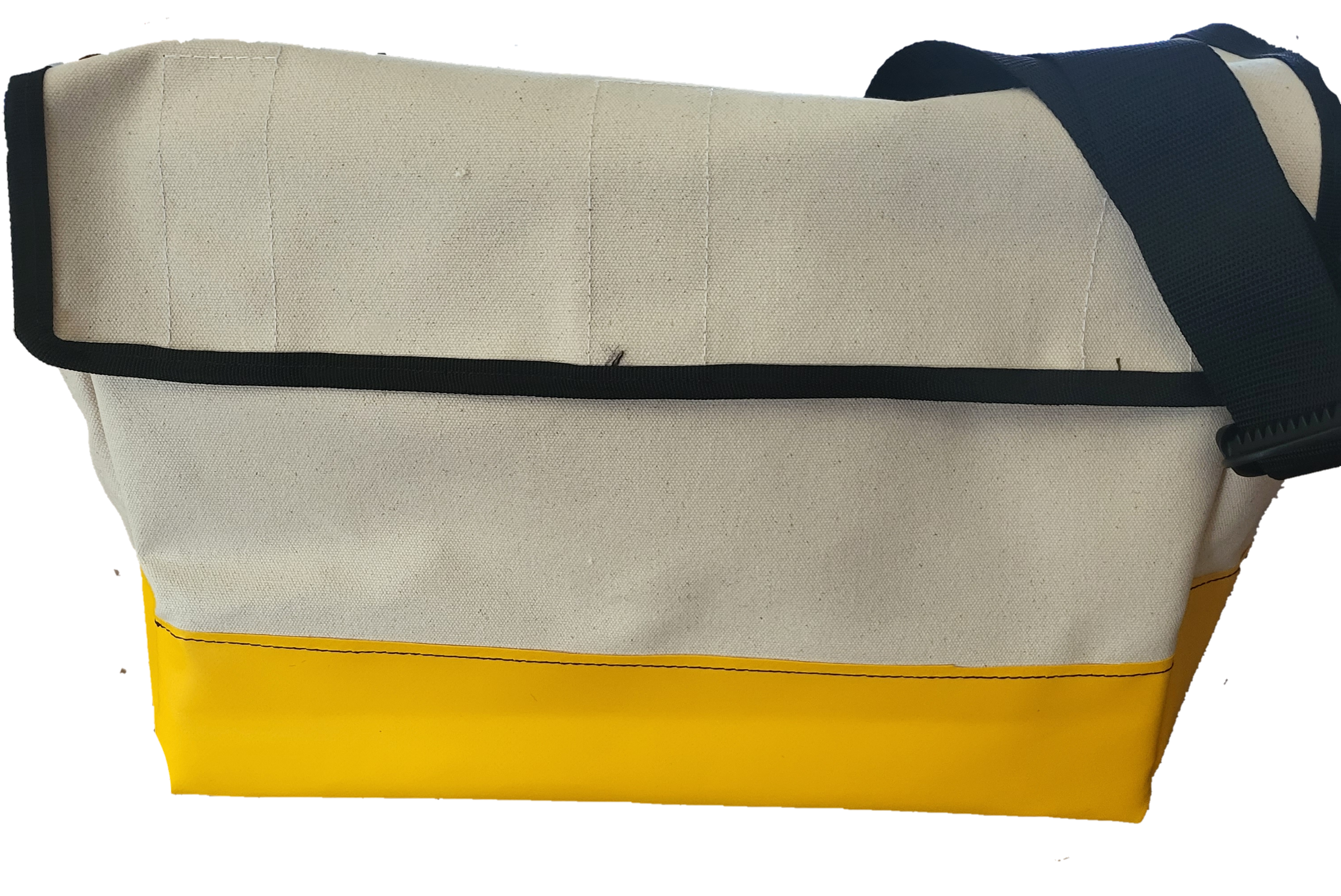 3027-01 big canvas velcro bag