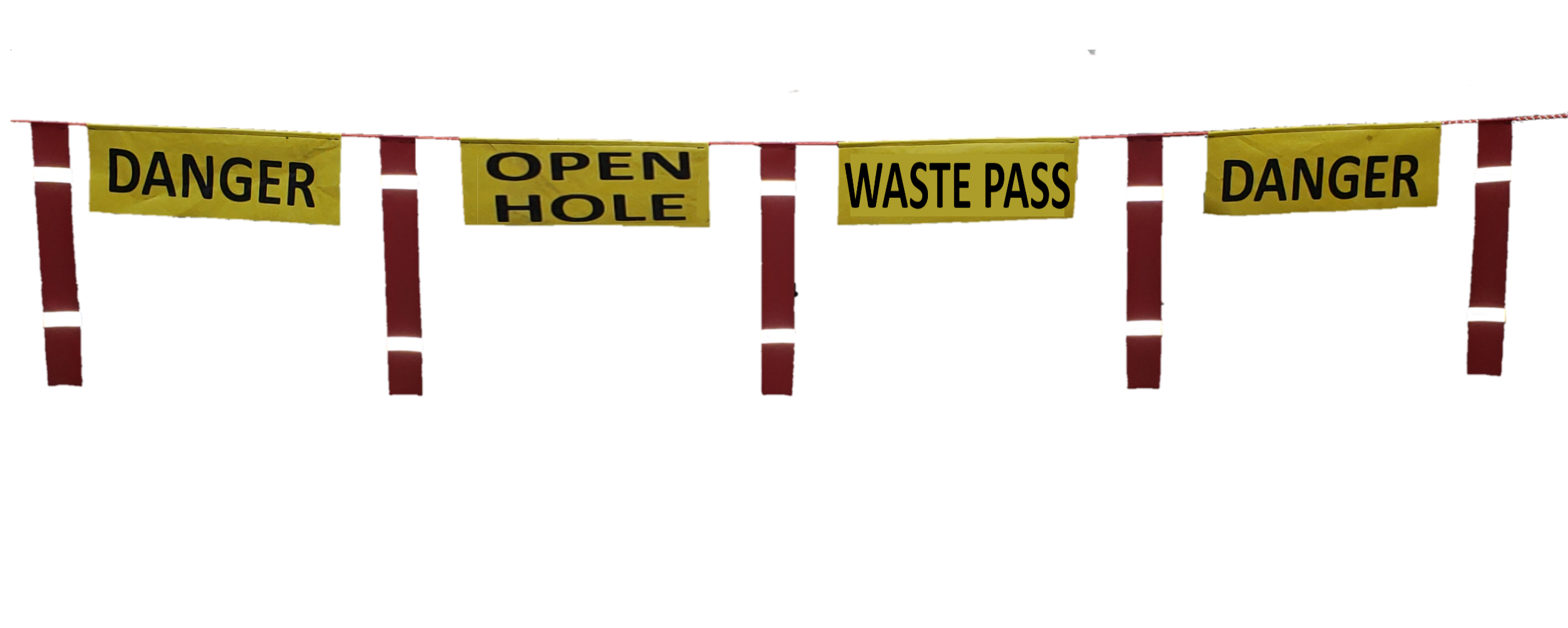 WASTE PASS BARICADE